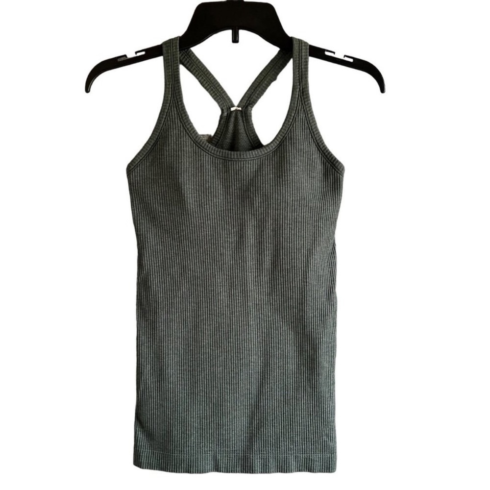 Lululemon Athletica Green Ebb to Street Tank Size 4